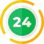 Twenty four hours icon 64x64