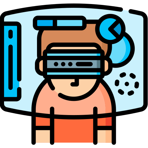 Virtual reality icon