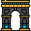 Arc de triomphe icon 64x64