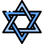Star of david icon 64x64