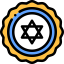 Star of david icon 64x64