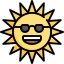 Sun icon 64x64
