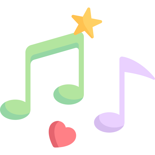 Musical notes icon