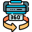360 degrees icon 64x64