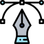Pen tool ícono 64x64