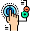 Touch screen icon 64x64