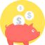 Piggy bank icon 64x64