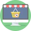 Online shop icon 64x64