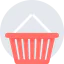 Shopping basket icon 64x64