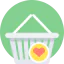 Shopping basket icon 64x64
