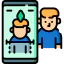 Face scan icon 64x64