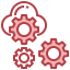 Cloud processing Symbol 64x64
