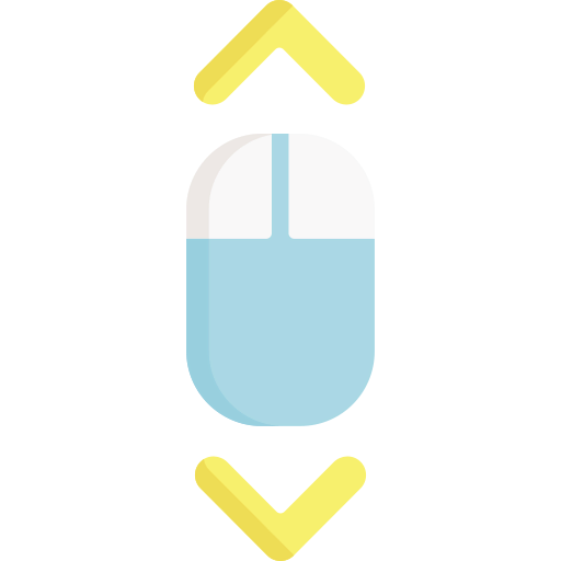 Scrolling icon