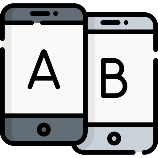 Ab testing icon