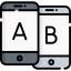 Ab testing アイコン 64x64