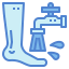 Wash feet icon 64x64