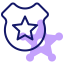 Police badge icon 64x64