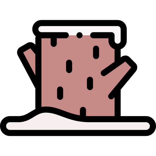 Tree stump icon