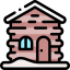Wood cabin icon 64x64