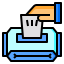 Wet wipe icon 64x64