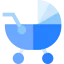 Baby carriage icon 64x64