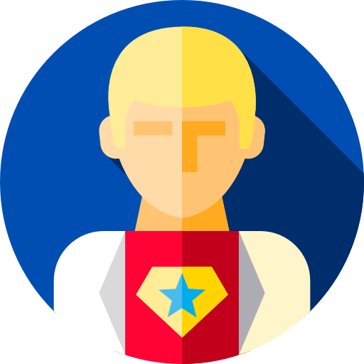Superhero icon