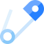 Safety pin icon 64x64