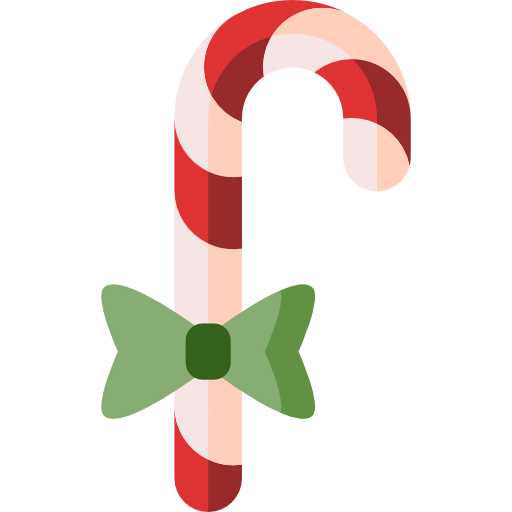 Candy cane icon