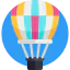 Hot air balloon icon 64x64
