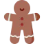 Gingerbread man Ikona 64x64