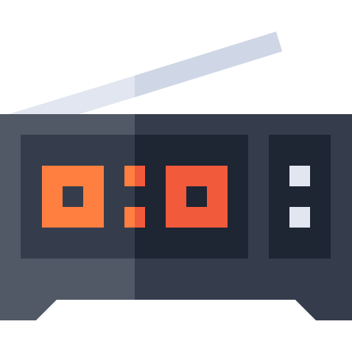 Digital clock icon