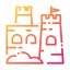 Sand castle Ikona 64x64