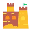 Sand castle Ikona 64x64