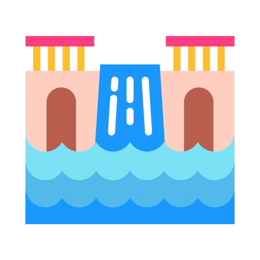 Waterfall icon