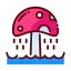 Mushroom shower icon 64x64