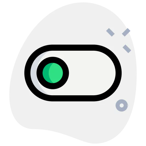 Switch on icon