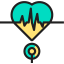 Heart rate icon 64x64