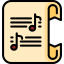Sheet music icon 64x64