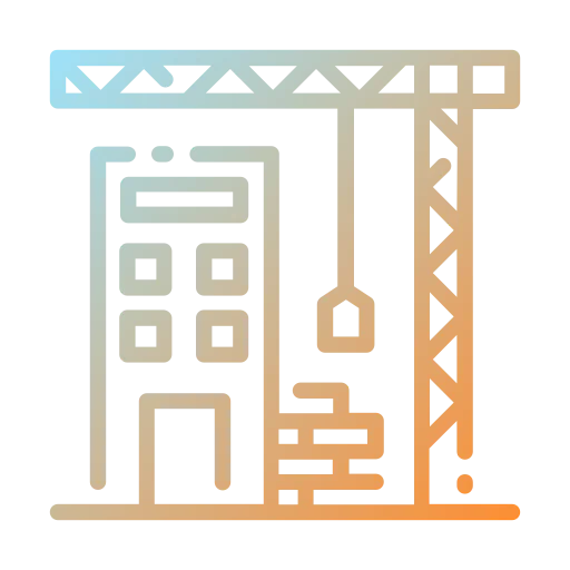 Tower crane icon