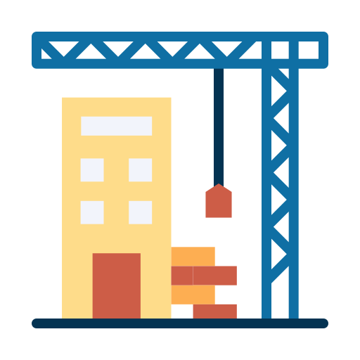 Tower crane icon