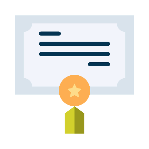 Certificate icon