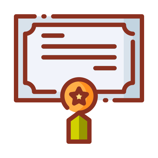 Certificate icon