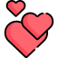 Hearts icon 64x64