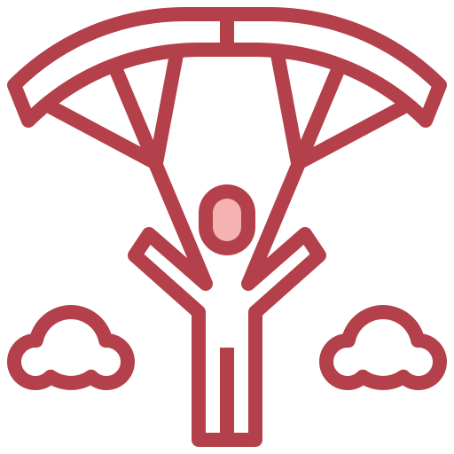 Gliding icon