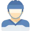 Hockey player icon 64x64
