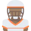 American football player icon 64x64