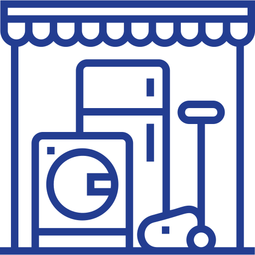 Electronics shop icon