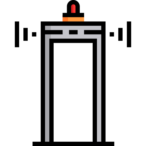 Security gate icon