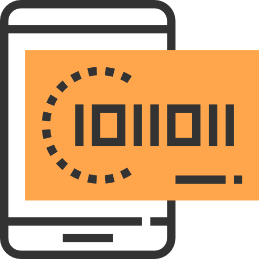 Binary code icon