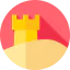 Sand castle Ikona 64x64